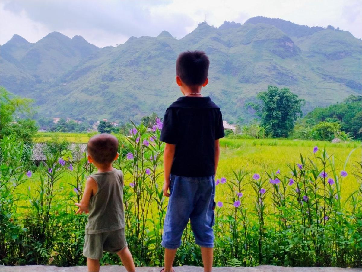Du Già Cốc Pảng Homestay Lang Cac Luaran gambar