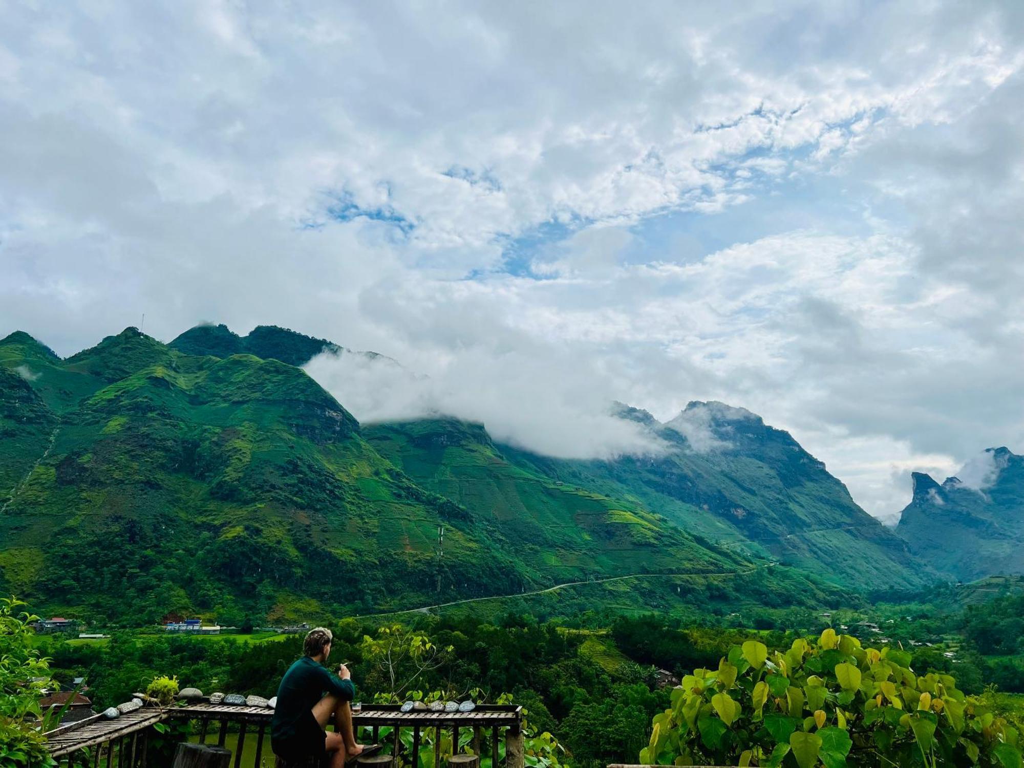 Du Già Cốc Pảng Homestay Lang Cac Luaran gambar
